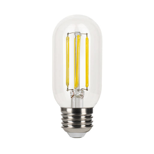 LED Filament Bulbs Halco - 5T14-CL-FLED4-930-E26-D - LED Filament T14 4.25in E26 3000K 450L 40W-equiv Clear Dim T20 Halco Lighting Technologies