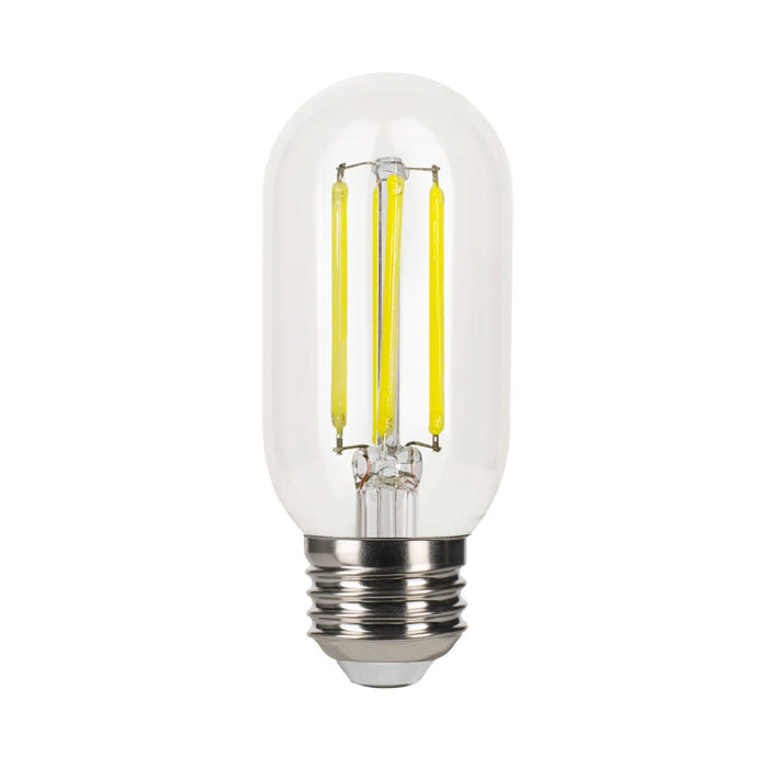 LED Filament Bulbs Halco - 5T14-CL-FLED4-950-E26-D - LED Filament T14 4.25in E26 5000K 450L 40W-equiv Clear Dim T20 Halco Lighting Technologies