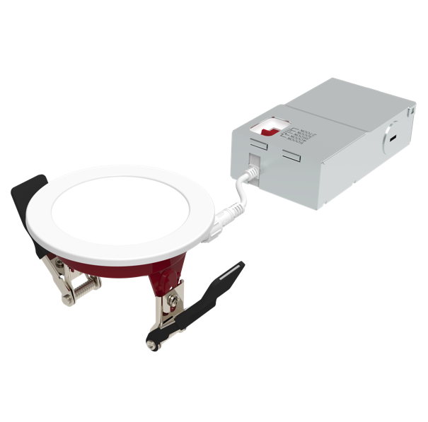 Halco - FRSDL-3-CS-ST-120V - Fire Rated 3in Slim Downlight Color Select 6.5W 500L Smooth Dimm product image