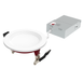 Halco - FRSDL-4-CS-BT-120V - Fire Rated 4in Slim Downlight Color Select 11W 900L Baffle Dimm product image