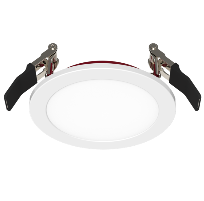 Halco - FRSDL-4-CS-ST-120V - Fire Rated 4in Slim Downlight Color Select 11W 900L Smooth Dimm product image