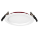 Halco - FRSDL-6-CS-BT-120V - Fire Rated 6in Slim Downlight Color Select 15W 1250L Baffle Dimm product image