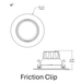 Halco - FSDLG4FR8/CCT/LED - LED Gimbal Downlight 4in 8W CCT Select Dimm T20 JA-8 product image