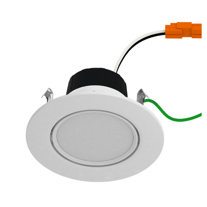 Halco - FSDLG4FR8/CCT/LED - LED Gimbal Downlight 4in 8W CCT Select Dimm T20 JA-8 product image