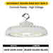 Made to Order Halco - HRHB-4-LS-CS-H-WH - Hoverbay HV HRHB-4 Lumen & 3-CCT Select Adj Beam CNTL-RDY WH Halco Lighting Technologies