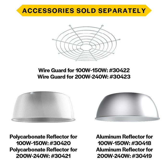 Halco - HRHB-3-LS-CS-U-BL - Hoverbay Lumen & 3-CCT Select 32K LM Adj Beam CNTL-Ready BL product image