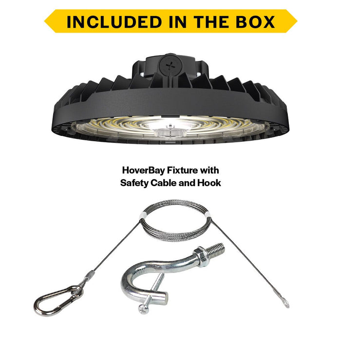 Halco - HRHB-3-LS-CS-U-BL - Hoverbay Lumen & 3-CCT Select 32K LM Adj Beam CNTL-Ready BL product image