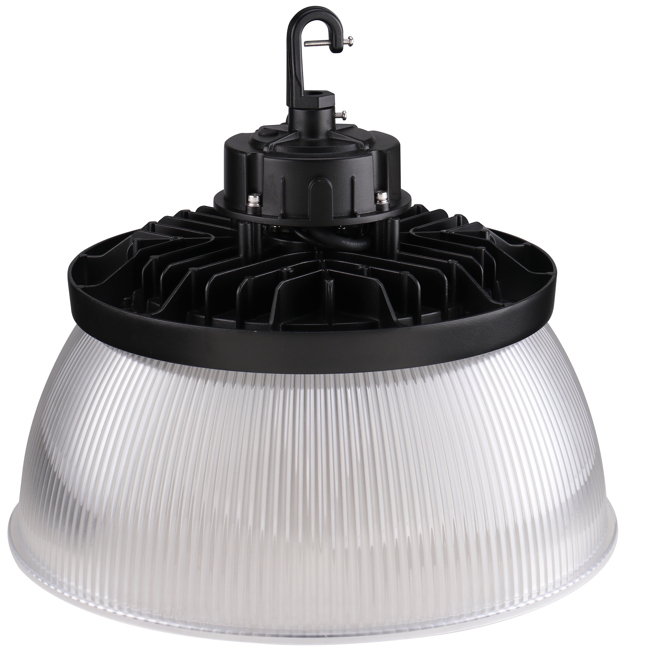 Halco - HRHB-PC-LG - Hoverbay Round Highbay Polycarbonate Reflector 200W 240W product image