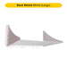 Sektor Area Lights Halco - SAL2-BLS-WH-L - Sektor Area G2 Backlight Shield (Large 200W-300W) White Halco Lighting Technologies