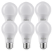 Halco - 9A19-LED5-830-ND-6PK - LED A19 Bulb 9W 3000K 60W-Equiv 800L E26 Non-Dimm 6-Pack product image