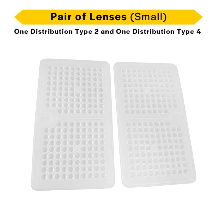 Sektor Area Lights Halco - SAL2-LENS-T2-T4-S - Sektor Area G2 Lens Pair 100W-150W (T2 + T4 included) Halco Lighting Technologies