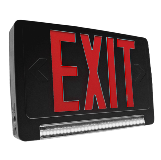 Halco - EMG-LBCU-R-BK-RC - LightBar Exit EM Combo Red Legend Black Housing RC Manual Test product image