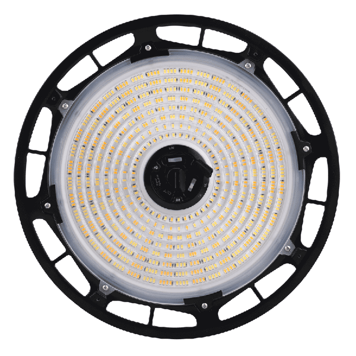 Halco - HRHB-200-CS-U-BL - Hoverbay Round Highbay 200W Color Selectable Black Housing product image