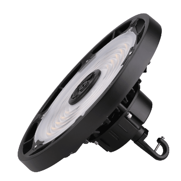Halco - HRHB-100-CS-U-BL - Hoverbay Round Highbay 100W Color Selectable Black Housing product image