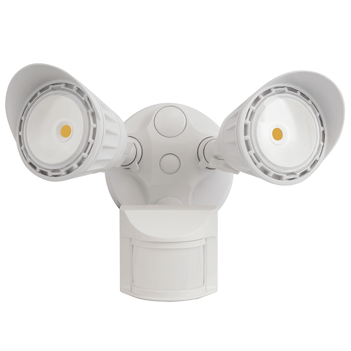 Security Floods Halco - PFL-20-30-U-WH - Patrol Security Flood With Motion Sensor 20W 3000K White Halco Lighting Technologies