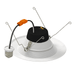 Halco - RDL6-10.5-CS-BT - LED Retrofit Downlight 6in 10.5W CCT Select Dimm Baffle Trim product image