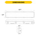 Halco - LVPT-2-LS-CS-U - Controls Ready 2FT Selectable Linear Vaportight 2780-4083Lum product image