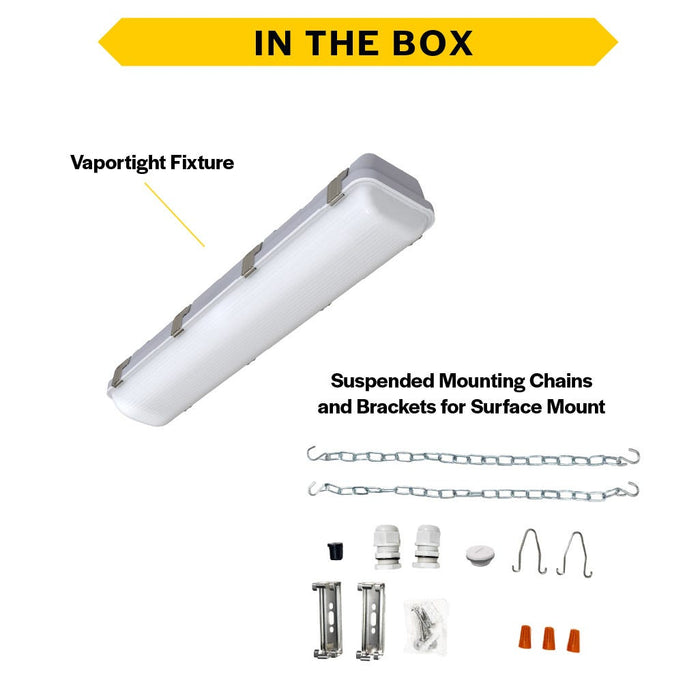 Halco - LVPT-2-LS-CS-U - Controls Ready 2FT Selectable Linear Vaportight 2780-4083Lum product image