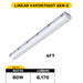 Halco - LVPT-4-LS-CS-U - Controls Ready 4FT Selectable Linear Vaportight 5600-8172Lum product image