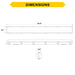 Halco - LVPT-8-LS-CS-U - Controls Ready 8FT Selectable Linear Vaportight 8340-12195LM product image