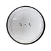 Halco - FM-DFR14-CS-BK-120V - Modern Dbl Black/White Slim Flush Mount 14" CCT Select Dim product image