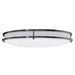 Halco - FM-OV32-CS-BN-120V - Large Oval Double Ring Flush Mount 32" CCT Select Triac Dim product image