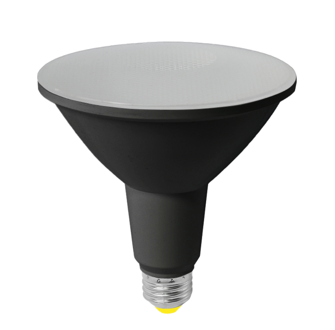 LED PAR Floods Halco - 14PAR38-FL-LED-927-D-BLK-PS - LED PAR38 Flood 14W 2700K 40D Dim 90+ CRI 1250L T20 T24 JA8 Halco Lighting Technologies