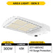 Made To Order Halco - SAL2-4-LS-CS-T35X-H-WH - Area Light G2 HV 300W CCT & Lumen Select WH 3-Pin & Z10 T3/T5 Halco Lighting Technologies