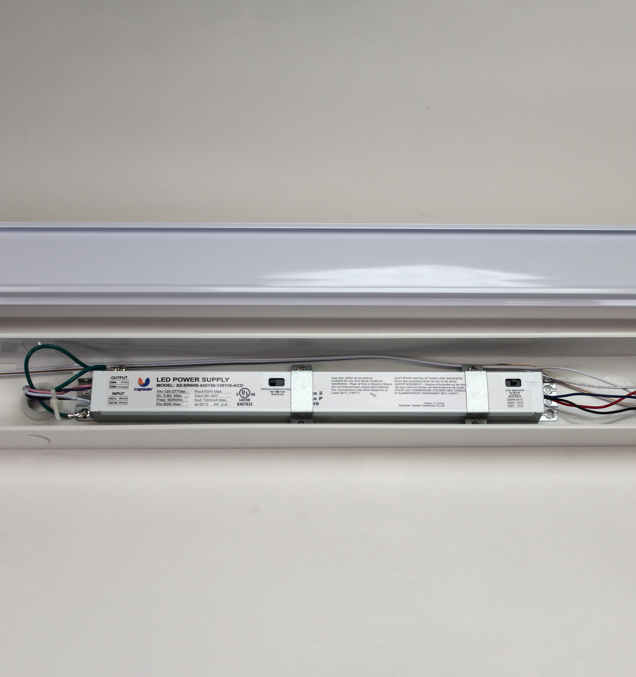 Halco - LS8-WS-CS-U - LED Linear Strip 8ft Selectable Watt & CCT Diffused Lens Dim product image