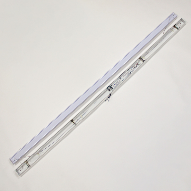 Halco - LS8-WS-CS-U - LED Linear Strip 8ft Selectable Watt & CCT Diffused Lens Dim product image