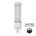 LED CFL Replacement Plug-ins Halco - PLS3H-8CS-HYB-G23-LED2 - LED 2-Pin Plug-in Single Tube Horz G23 CCT Select Hybrid Non-Dim Halco Lighting Technologies
