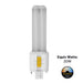 LED CFL Replacement Plug-ins Halco - PLD7O-8CS-HYB-GX32-LED2 - LED 2-Pin Plug-in DBL Tube 7W Omni GX23 4-CCT Hybrid Halco Lighting Technologies