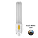 LED CFL Replacement Plug-ins Halco - PLD9O-8CS-HYB-G24D-LED2 - LED 2-Pin Plug-in DBL Tube Omni G24D 9W Select Hybrid Non-Dim Halco Lighting Technologies