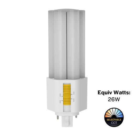 LED CFL Replacement Plug-ins Halco - PLT9O-8CS-BYP-GX24D-LED2 - LED 2-Pin Plug-In Triple Tube 9W Omni GX24D 15W Select Type B Halco Lighting Technologies