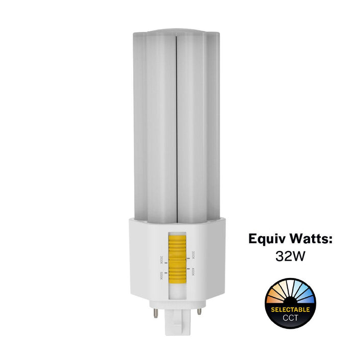LED CFL Replacement Plug-ins Halco - PLT15O-8CS-BYP-GX24D-LED2 - LED 2-Pin Plug-In Triple Tube Omni GX24D 15W Select Type B Non-Dim Halco Lighting Technologies