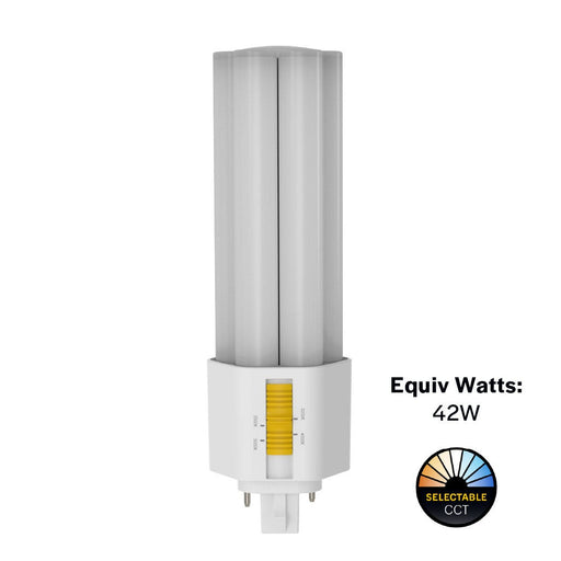 LED CFL Replacement Plug-ins Halco - PLT17O-8CS-BYP-GX24D-LED2 - LED 2-Pin Plug-in Triple Tube Omni GX24D 17W Select Type B Non-Dim Halco Lighting Technologies