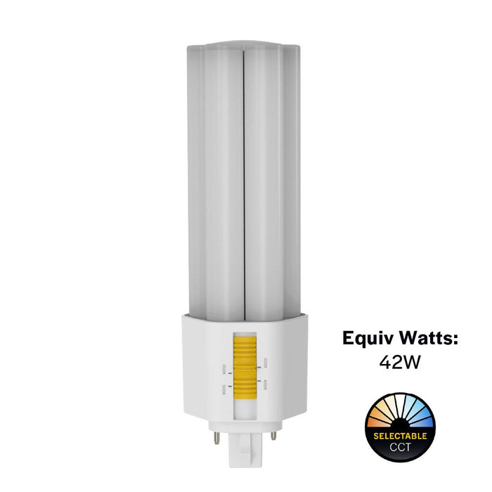 LED CFL Replacement Plug-ins Halco - PLT17O-8CS-BYP-GX24D-LED2 - LED 2-Pin Plug-in Triple Tube Omni GX24D 17W Select Type B Non-Dim Halco Lighting Technologies