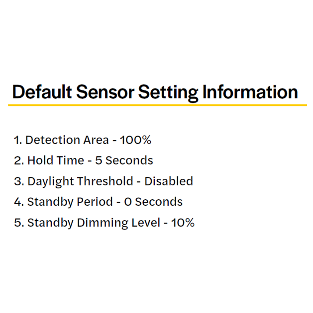 Halco - HSN-SEN-MW-DAY-010-3.5MM - Microwave Sensor with Daylight Harvesting 0-10V Dimming 3.5mm Jack product image
