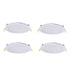 Halco - FSDLS4FR10/CCT/LED/4PK - LED Slim Downlight 4in 4-Pack 8W CCT Select Dimm JA-8 product image