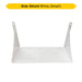 Sektor Area Lights Halco - SAL2-SS-WH-S - Sektor Area G2 Side Shield (Small 100W-150W) White Halco Lighting Technologies