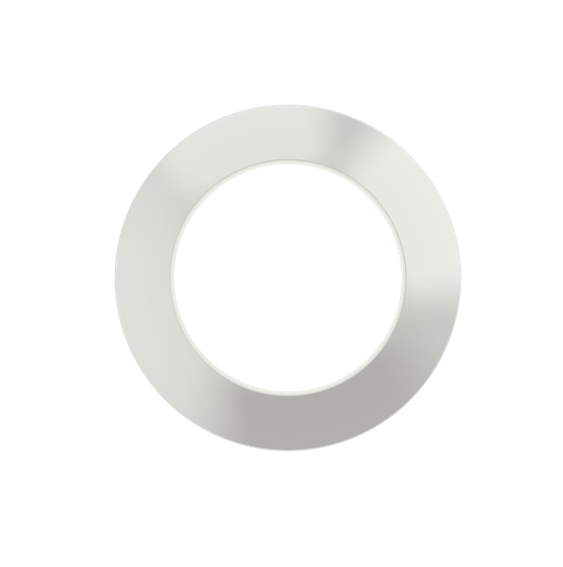 Halco - SMD-4-TRM-BN - Surface Mount Downlight 4in Round Trim Brushed Nickel product image