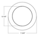 Halco - SMD-6-CS-120V-24PK - Surface Downlight 6in 15W 1230L CCT Sel. 120V Triac 24-Pack product image