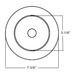 Halco - SMD-6-CS-120V-PIR - Surface Downlight 6in 15W 1250L CCT Sel. 120V Triac Dim PIR product image