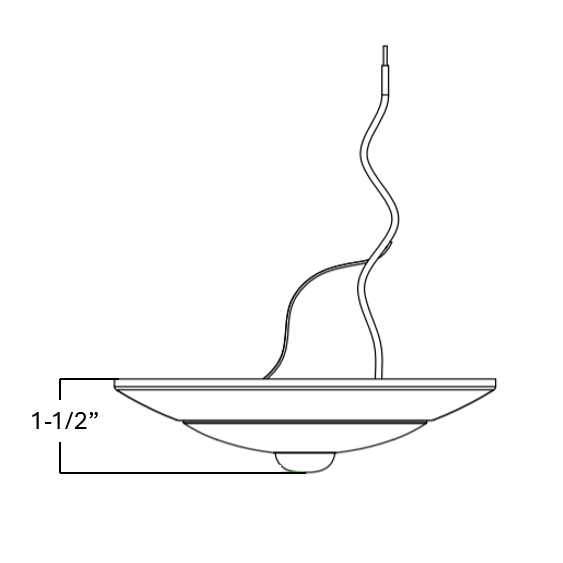 Halco - SMD-6-CS-120V-PIR - Surface Downlight 6in 15W 1250L CCT Sel. 120V Triac Dim PIR product image