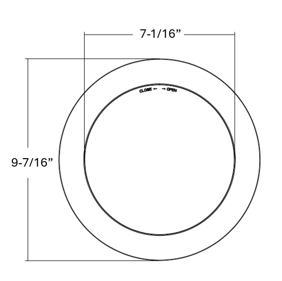 Halco - SMD-8-CS-120V - Surface Downlight 8in 18W 1500L CCT Select 120V Triac Dim product image