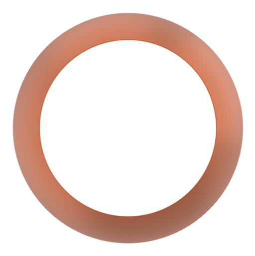 Halco - SMD-8-TRM-BC - Surface Mount Downlight 8in Round Trim Brushed Copper product image