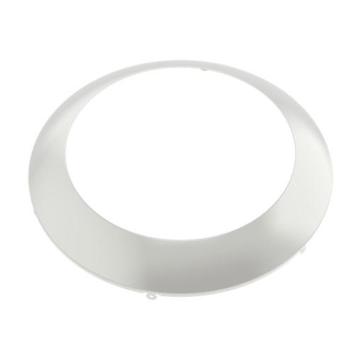 Halco - SMD-8-TRM-BN - Surface Mount Downlight 8in Round Trim Brushed Nickel product image
