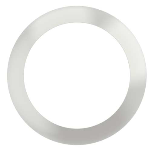 Halco - SMD-8-TRM-BN - Surface Mount Downlight 8in Round Trim Brushed Nickel product image