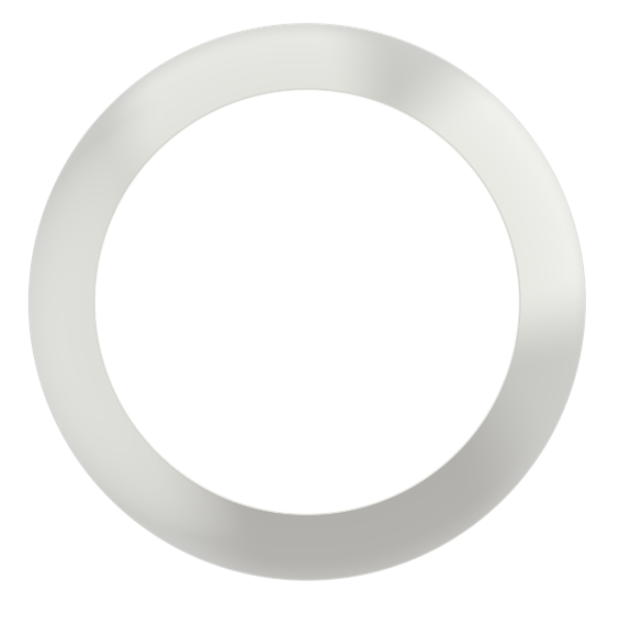 Halco - SMD-8-TRM-BN - Surface Mount Downlight 8in Round Trim Brushed Nickel product image