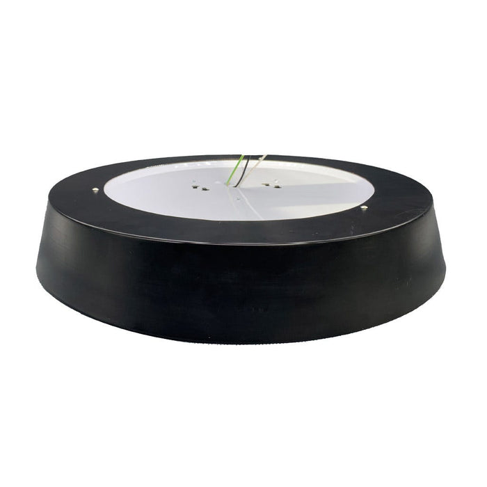 Halco - FM-TR14-CS-BG-120V - Thick Black w/Gold Refecter Flush Mount 14" CCT Select Dim product image